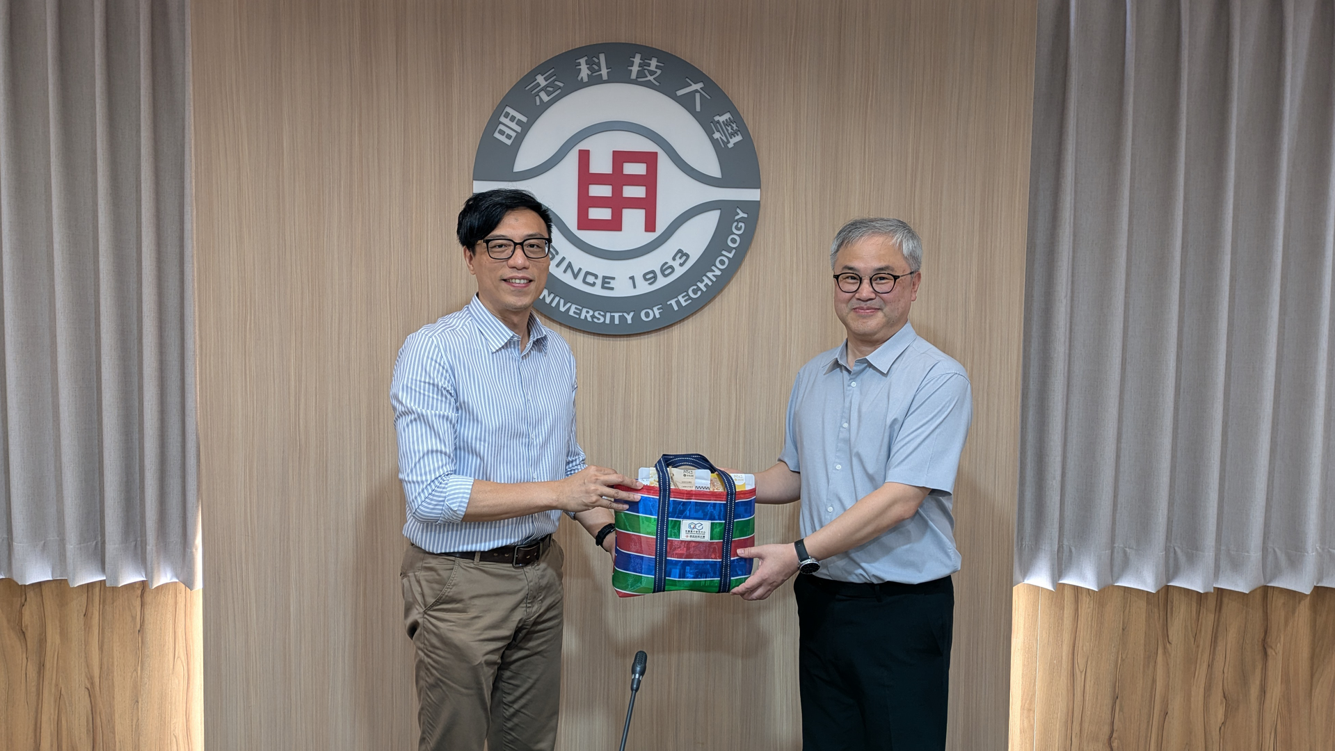 【參訪交流】2026/08/26  誠摯歡迎 James Joo 博士（Dr. James Joo） 蒞臨本校有機電子研究中心。圖片