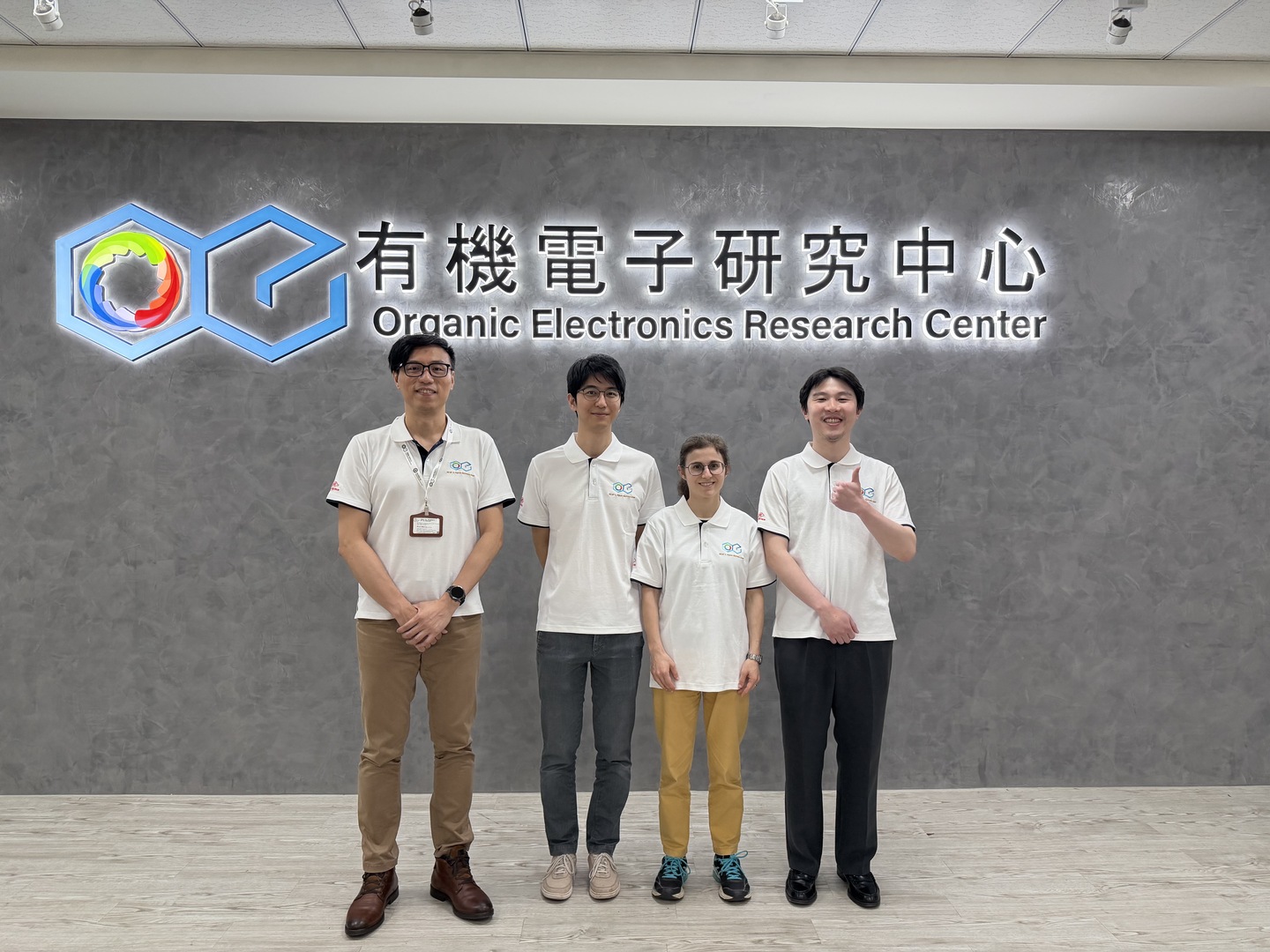 【Exchange&Visit】2026/04/02 Welcome Assistant Professor Yi-Chun Chin and Assistant Professor Chiara Labanti from National Taiwan University to visit our Organic Electronics Research Center for academic exchange.Image